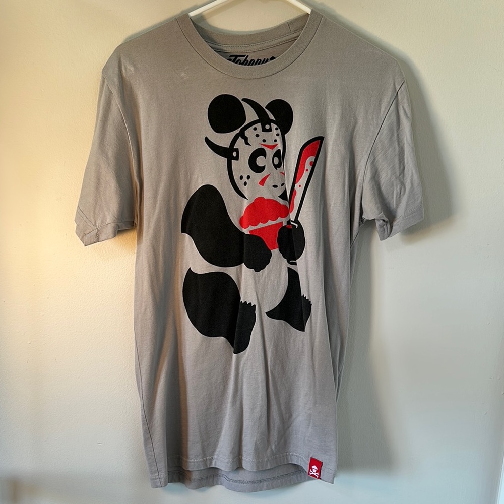 Johnny Cupcakes Halloween panda Jason Friday 13th!